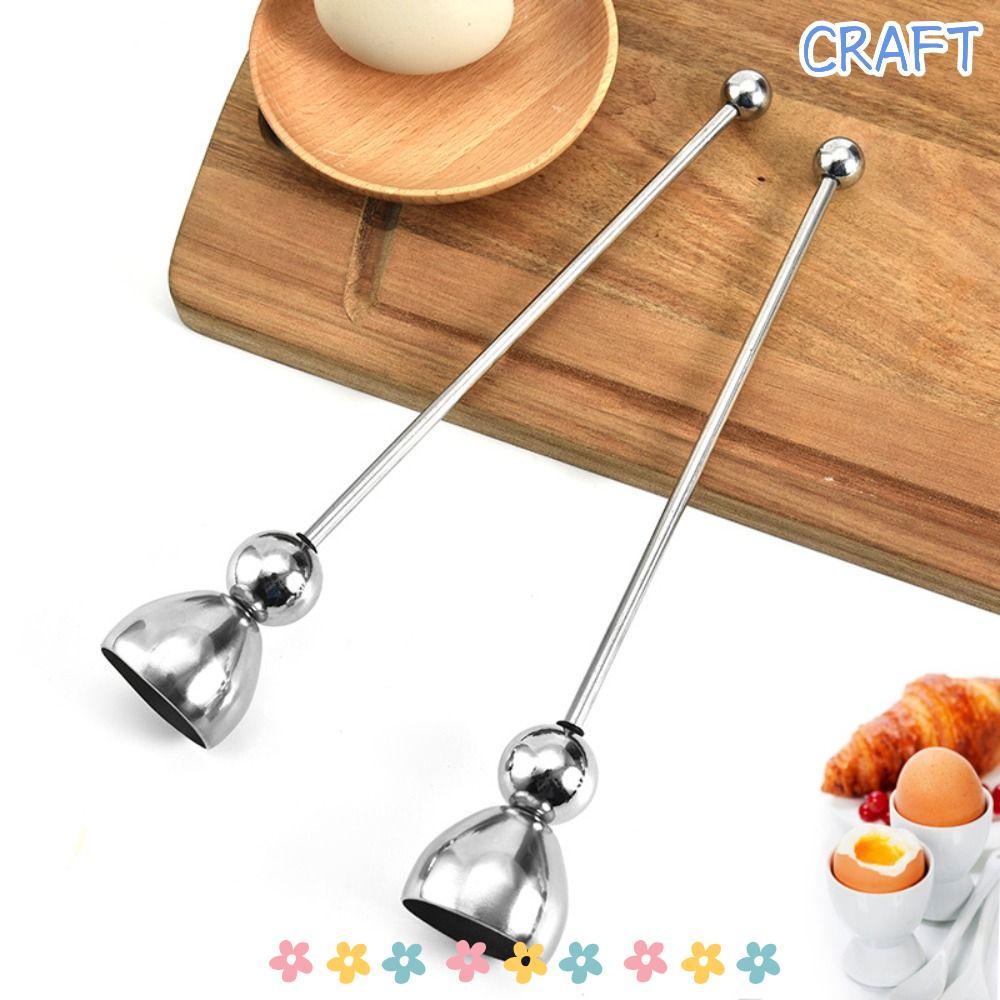 ICRAFT Egg Cracker Snipper Shell Egg-Knocker Cutter Egg Cracker