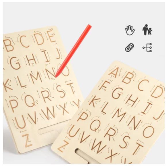 (ZELOLOLLECTION) Board Trace Pen Carrier Letter Letter, Number Digital Toy