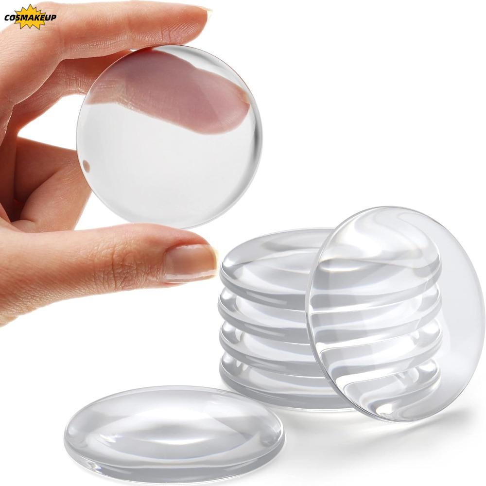 COSMAKEUP 6 ชิ้นผนังประตู Handle Stopper, Self กาว Wall Shield เบาะ, Wall Mount 1.57 1.57 ใน PU Guar