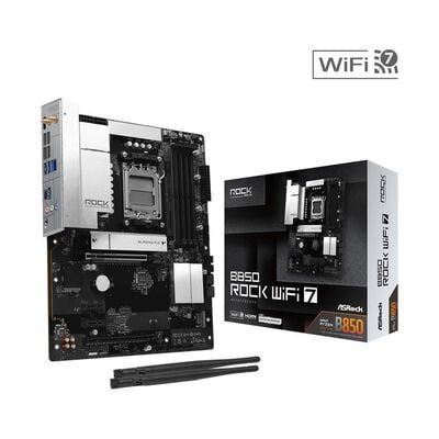 ASRock B850 Rock WiFi 7 (B850 AM5 ATX) Motherboard motherBoard Japan Import Original