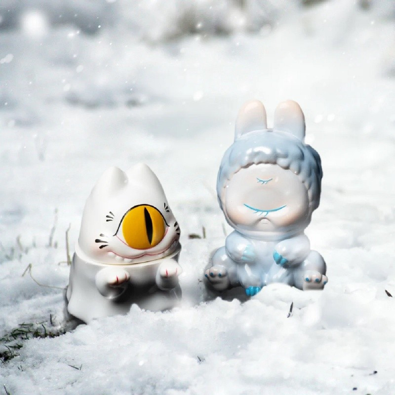 现货 UNBOX ABAO MINI PLAY SET PART3 猫猫咪套装 白雪