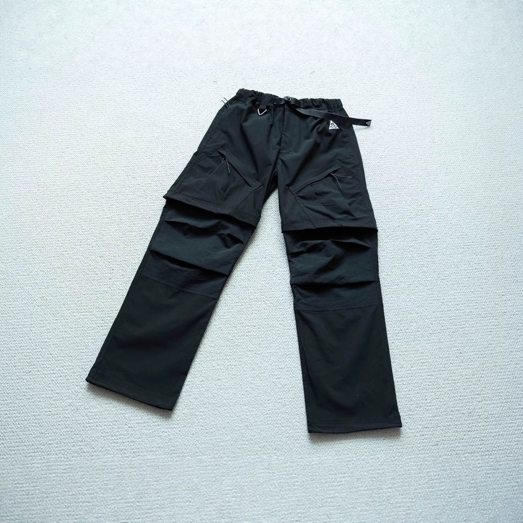 SCL7 NK Triangular embroidery, detachable waistband, convertible leg, dual-use workwear functional l