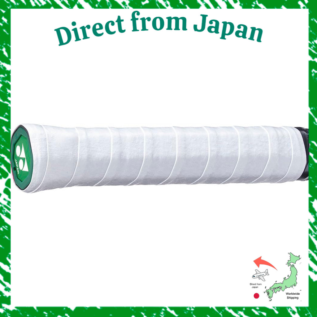 Direct From Japan YONEX Hardball Tennis Grip Tape Dry Super Grip 1pcs White (011) AC149