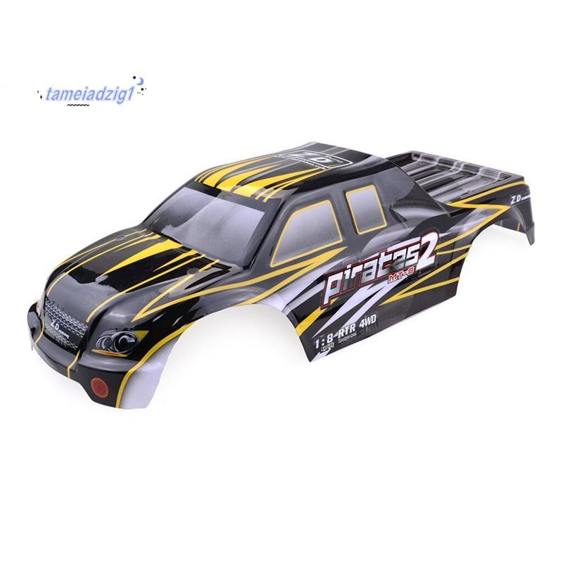 สําหรับ 9116 08427 1/8 2.4G 4WD รถ Rc แบบไม่มีแปรงสีเทาสี Body Shell อะไหล่