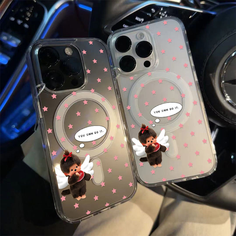 Babi🥐แม่เหล็ก เคสใสกันกระแทก เคสสําหรับไอโฟน เคสชาร์ได้ สำหรับ IPhone 11 12 13 14 15 16 17 PRO MAX 7 8 PLUS X/XS XR