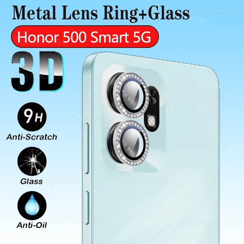 [คลังสินค้าพร้อม]เลนส์กล้องโลหะสําหรับ Honor 500 สมาร์ท 500Smart 500Pro 500Lite Honor500Smart 4G 5G 