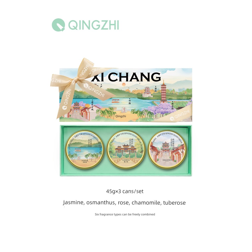 handcream hand cream ครีมทามือหนุ่ม qingzhi ทาสีด้วยมือ Xichang Hand Moisturizing Jasmine Gardenia O