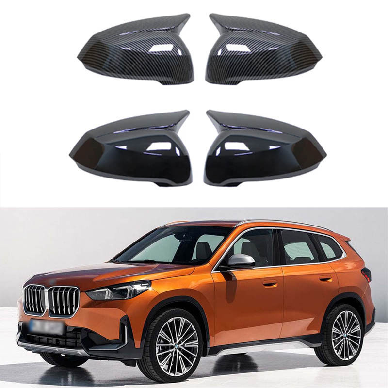 เหมาะสําหรับ 23-24 BMW/BMW ใหม่ X1 U11 U12 ฝาครอบกระจกมองหลังกระจกมองหลังฝาครอบเปลือกด้านหลังแตร