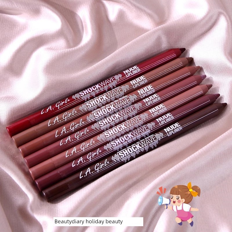 lipliner lip liner ประกันภาษี LA LA GIRL Shockwave Nude Los Angeles GIRL Nude Lip Liner Needs Sharpe