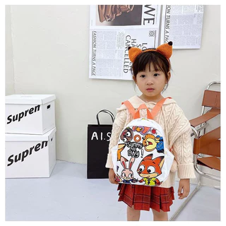 Lucky-girl: กระเป๋าเป้เด็ก กระเป๋าลายการ์ตูน Children's backpacks Children's backpacks cartoon pattern bag