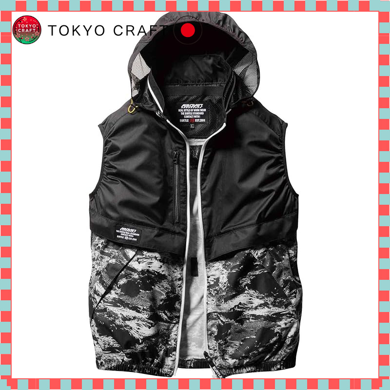 Burtle Aircraft Vest (Unisex) Spring/Summer - Blackwood AC1174 73 M