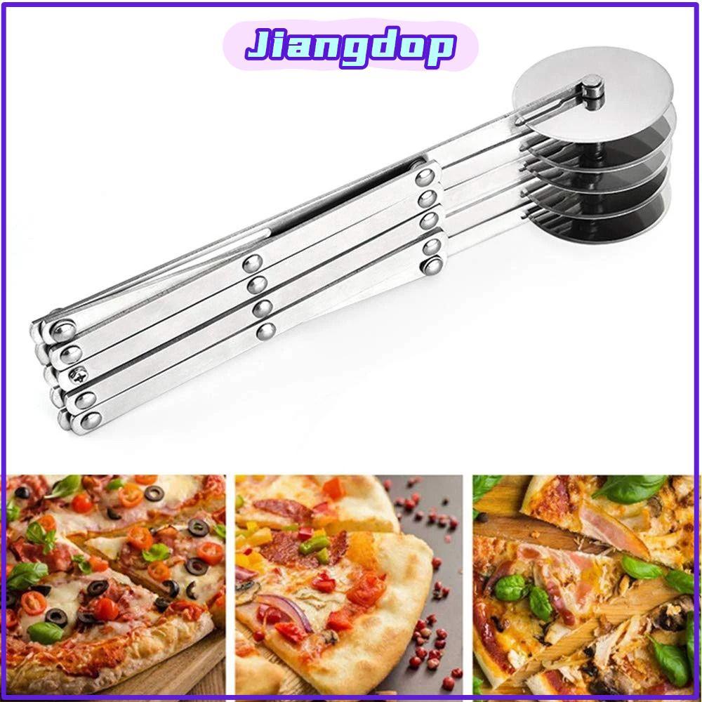 JIANG เครื่องตัดด้านข้าง, 3/5/7 ล้อ Roller Blade Dough Divider, ปรับ Pastry Peeler สแตนเลสเครื่องตัด
