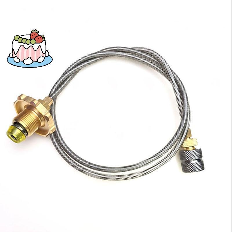 [Sep-t] Butane เตาแก๊สเติมอะแดปเตอร์ตลับหมึกหัวฉีดแก๊สขวดวาล์วเชื่อมต่อ