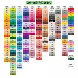 1000 ชิ้น 2.6 มิลลิเมตรพรีเมี่ยม Hama Perler ลูกปัดฟิวส์ที่มีสีสันลูกปัด DIY ปริศนาหัตถกรรมชุด Ideal ของขวัญสําหรับเด็กสร้างสรรค์