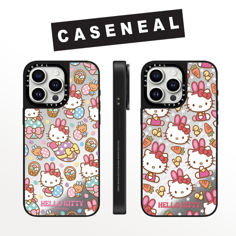 Drop proof CASENEALเคสโทรศัพท์สําหรับiPhone 17ProMax 17pro 17 air 16promax 16 15promax 15 14promax 13 13Promaxเคสแข็งน่ารักKitty 12PromaxกรณีiPhone 11คุณภาพสูง