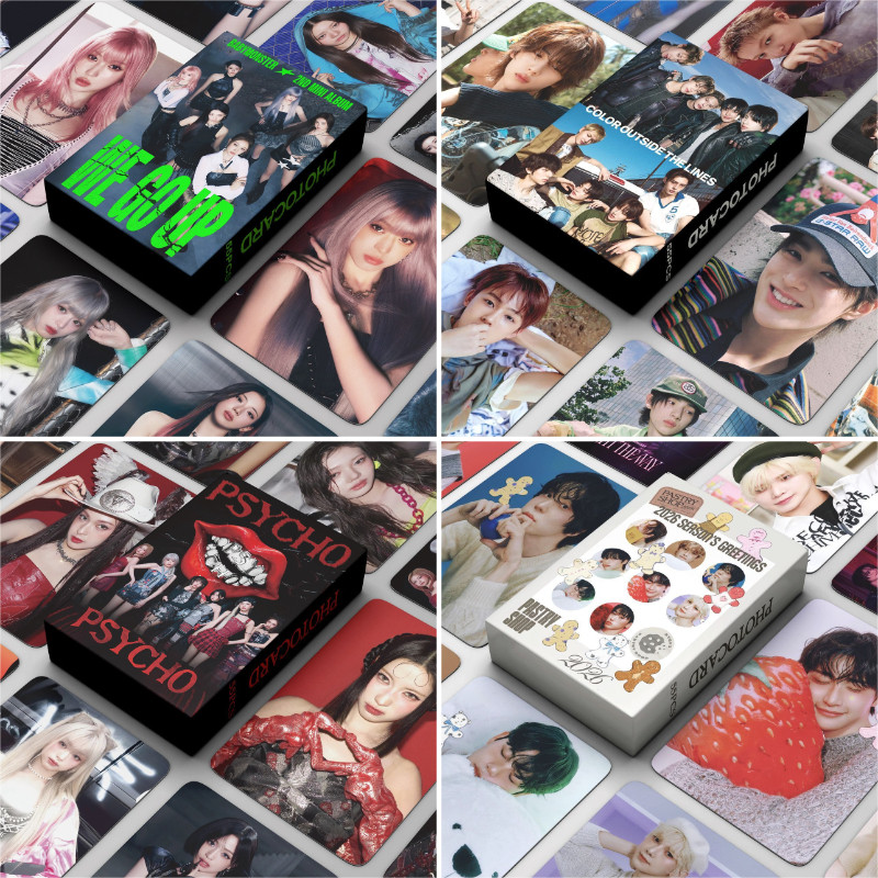 ATEEZ,CORTIS,Idle Yuqi RADIO แรงจูงใจ,G-DRAGON Ubermensch,ITZY,BABYMONSTER, IU,ATEEZ GOLDEN HOUR,TWICE(THIS FOR), การ์ดลับ 55 ชิ้น),