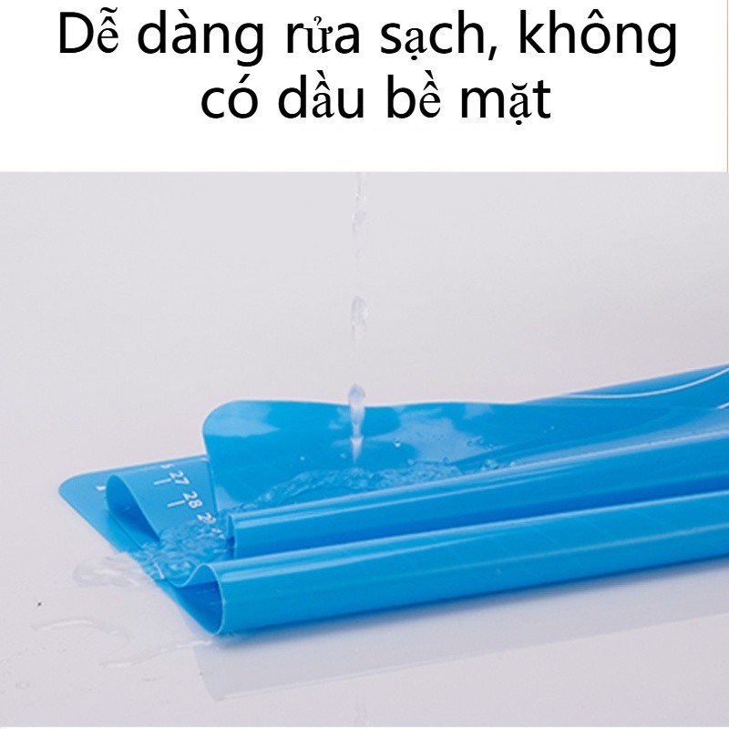 Y6B แผ่นซิลิโคนนวดแป้ง แผ่นรองอบขนม แผ่นรองรีดแป้ง แผ่นรองรีดแป้งซิลิโคน ขนาด 29x26cm YOLAR