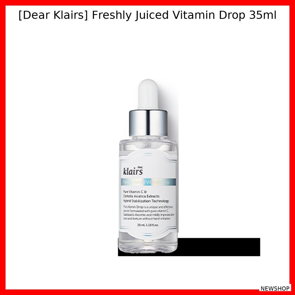 [Dear Klairs] Freshly Juiced Vitamin Drop 35ml / Brightening, Antioxi by NEWSHOP