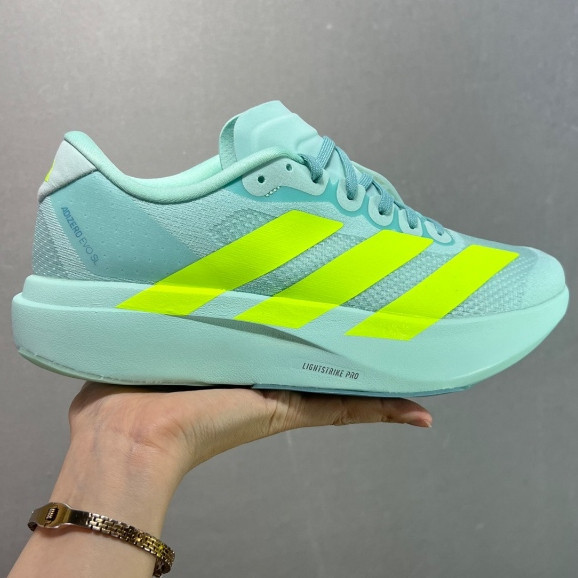 MAGF Adizero EVO SL รองเท้าวิ่งผู้ชายและผู้หญิงแผ่นคาร์บอน Adizero กีฬารองเท้า JS4452 STML 63ML