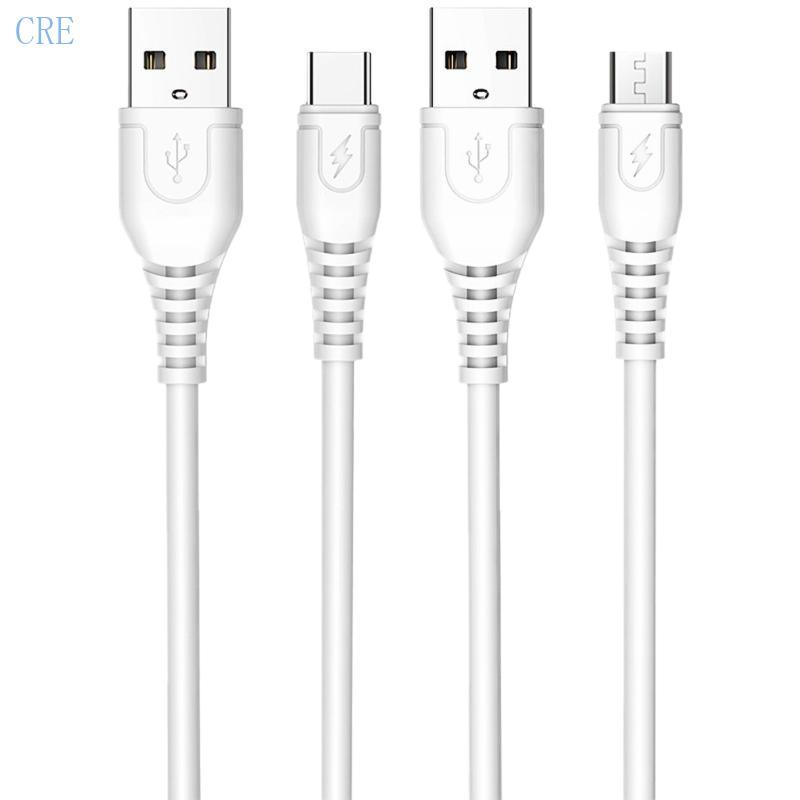 CRE 3 2ft USB2 0 ชายเป็น USB 5Pin Type C สายชาร์จชายสายไฟข้อมูลสําหรับการชาร์จอย่างรวดเร็วและการเชื่
