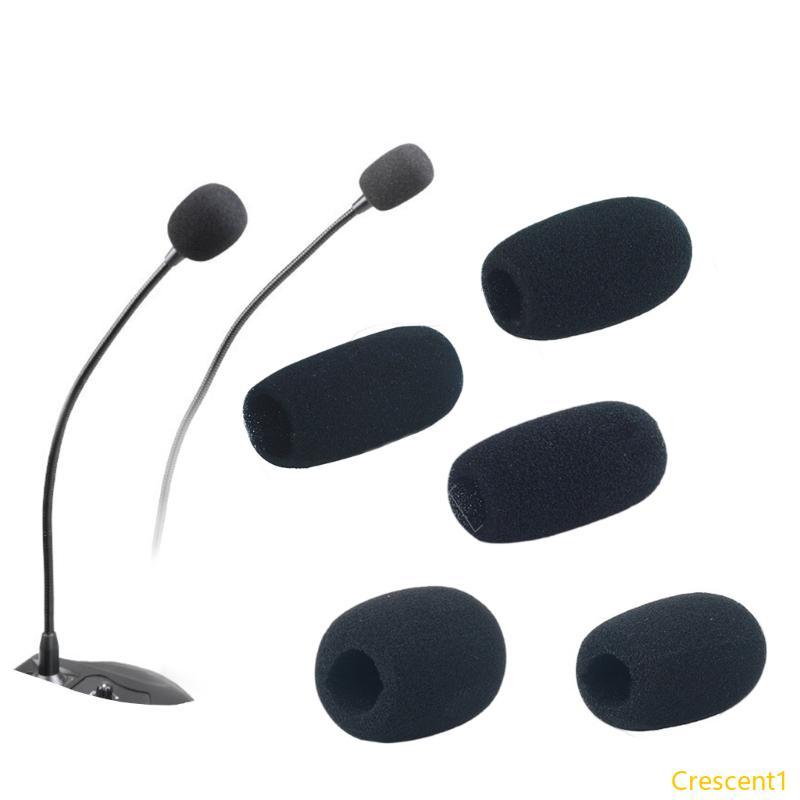 Crescent1 Studio Mic Foam Covers Mic Windshields Professional Voice Isolation Accessories