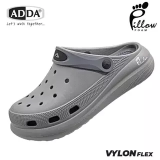 ADDA-38 รองเท้าแตะผู้ชายหัวโต 5PF10-M SIZE 7-10 แผ่นซัพพอร์ตเท้าถอดออดมาทำความสะอาดได้ง่าย ใส่สบาย