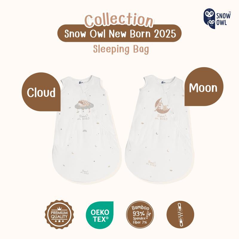 Snow Owl ถุงนอนเด็กแรกเกิด - 18 เดือน Sleeveless Sleeping Bag