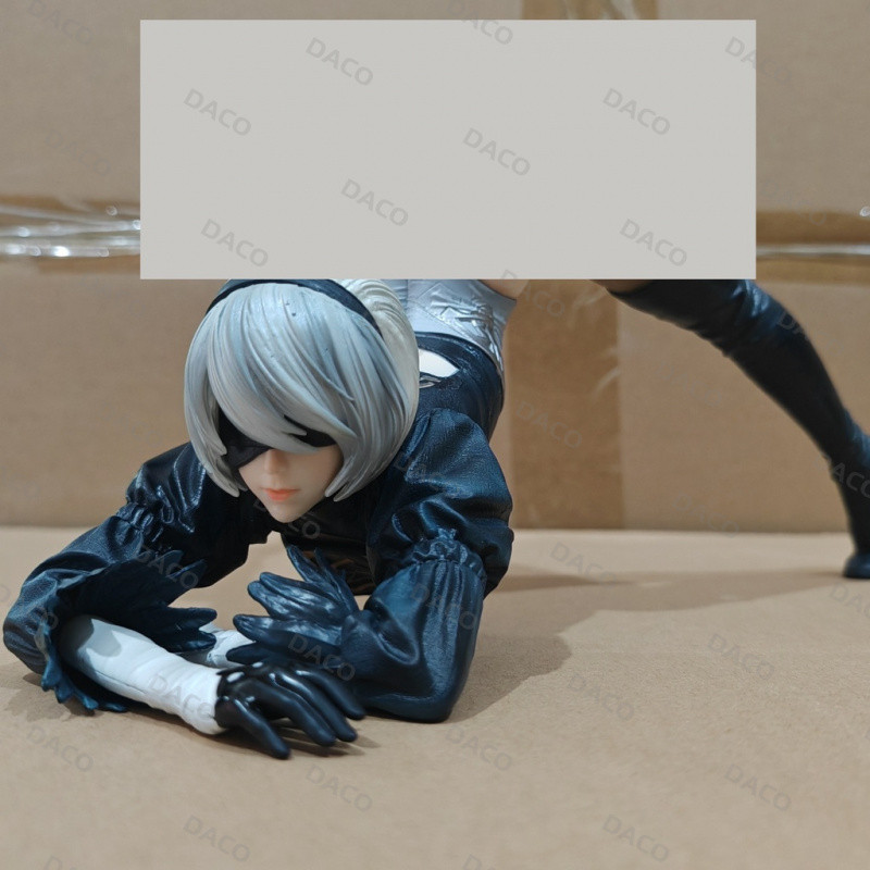 Neil 2B ฟิกเกอร์ Lying Posture Figure Statue jack-O 1/4 โมเดลฟิกเกอร์ A76