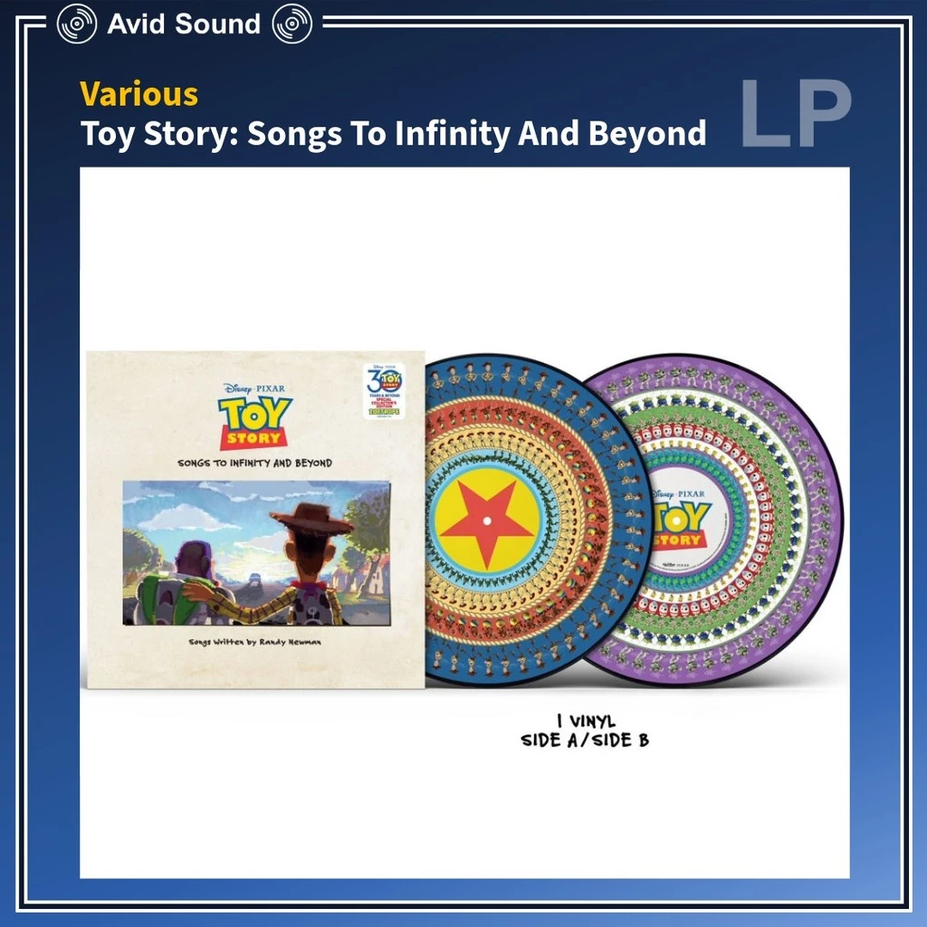 [ พร้อมส่ง ] แผ่นเสียง Toy Story Songs To Infinity And Beyond OST Original Soundtracks ใหม่ ซีล Toy Story Vinyl LP