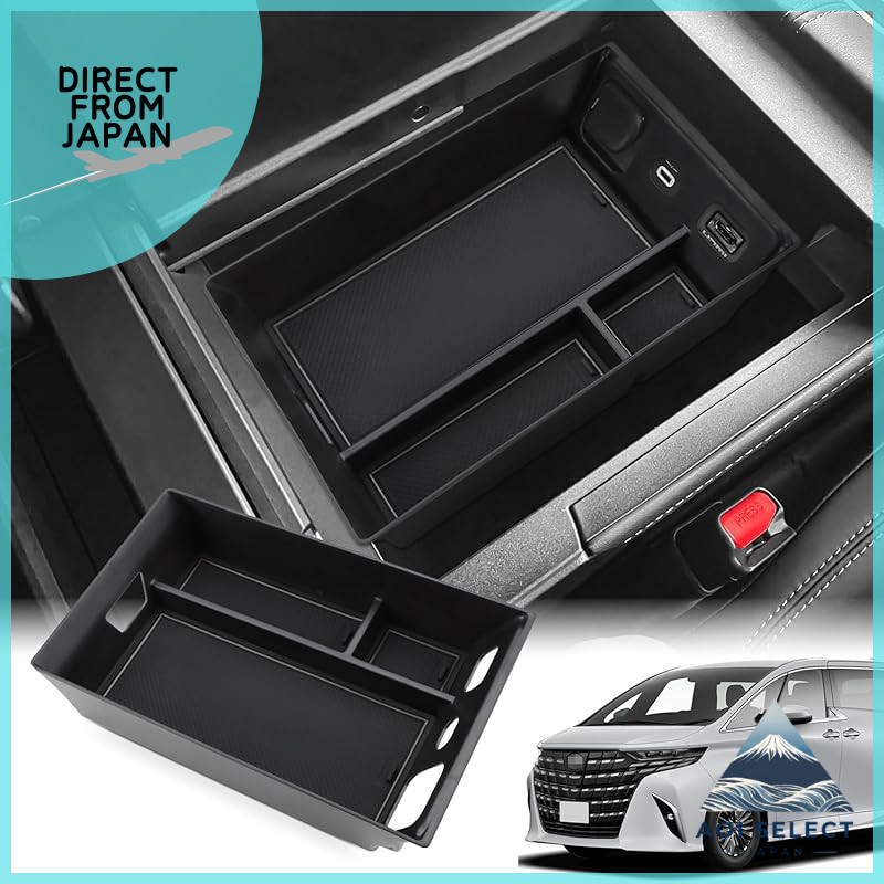 Toyota Alphard 40 Series / Vellfire 40 Series Console Box - Alphard Center Console Box, Car Storage 