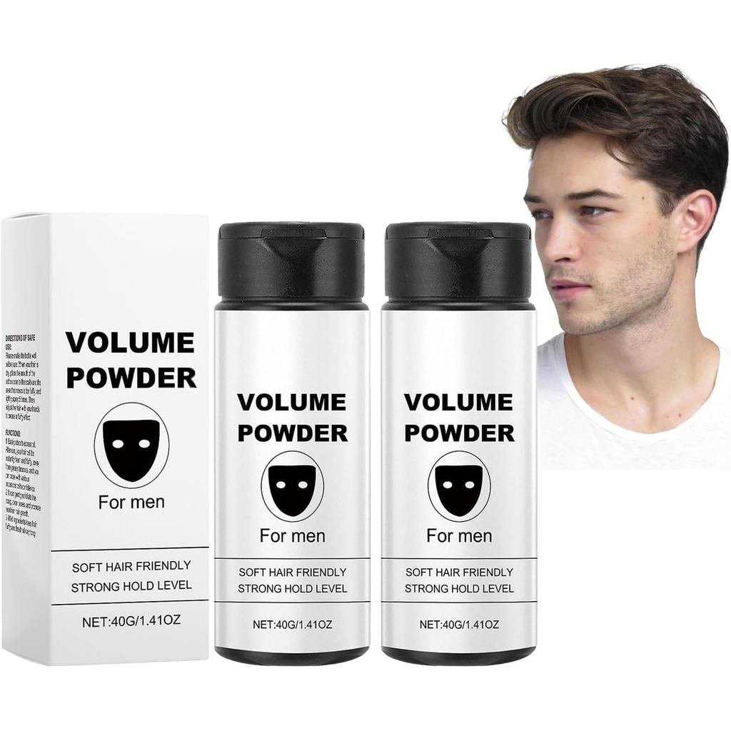 Volume Powder For Men, Men's Texture Powder Instantly Adds Texture & Volume, Easy to Apply and Carry