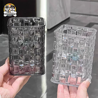แก้วเก็บแปรงแต่งหน้า กล่องเก็บปากกา กล่องเครื่องเขียน ที่ใส่ปากกา กล่องเก็บแปรง สไตล์มินิมอล เครื่องเขียน Penholder