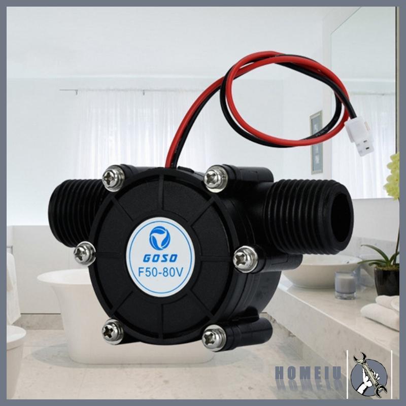 HOMEIU Water Flow Turbine-Generator Hydroelectric-ap Water Flow Hydraulic 80V 12V 5V