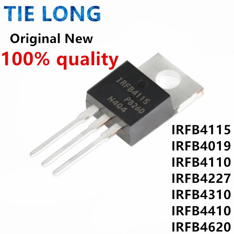 5PCS IRFB4115PBF IRFB4115 IRFB4019 IRFB4110 IRFB4227 IRFB4310 IRFB4410 IRFB4620 IRFB4019PBF IRFB4110