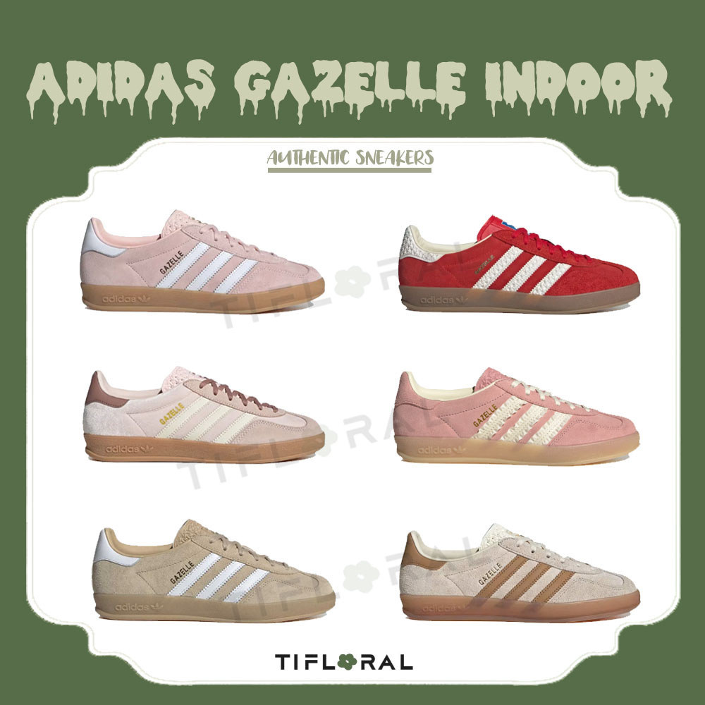 🤎ྀིྀི⋆แท้100% รับประกัน (พรีออเดอร์) รองเท้า Adidas originals GAZELLE INDOOR (IF1808/IH5484/JR0232/I