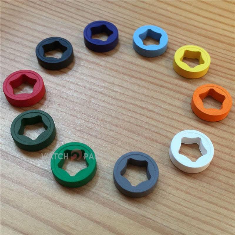 นาฬิกา Crown Fluorine FKM แหวนยางสําหรับ RM Richard Mille RM011 RM035 RM010 RM055 นาฬิกาแท้ 