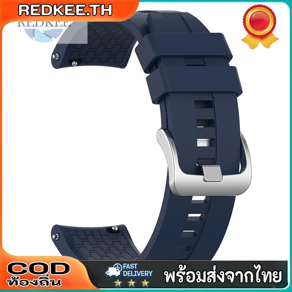 redkee สายนาฬิกาข้อมือซิลิโคน 22 มมสําหรับ amazfit gtr 47 มม l & 6