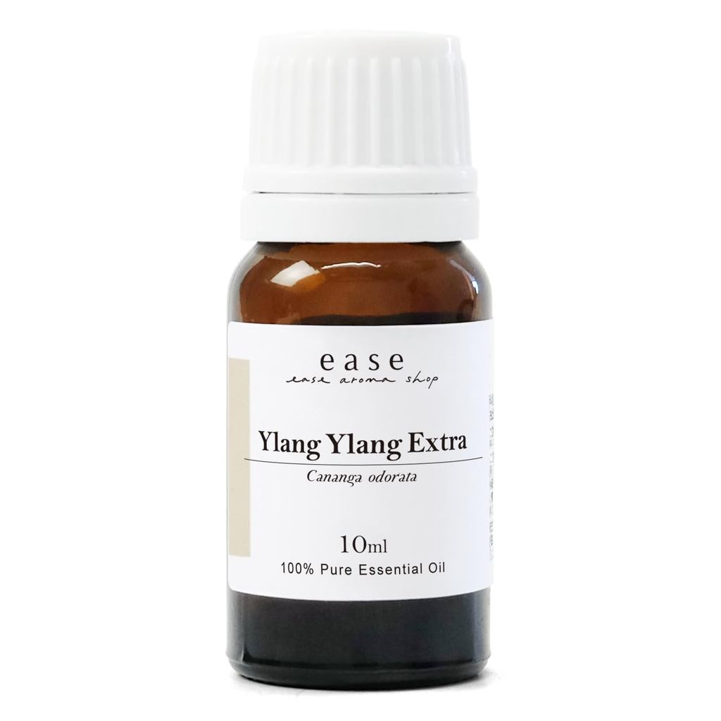 Ease Aromatherapy Essential Oil Ylang Ylang Extra 10ml AEAJ Certified Essential Oil