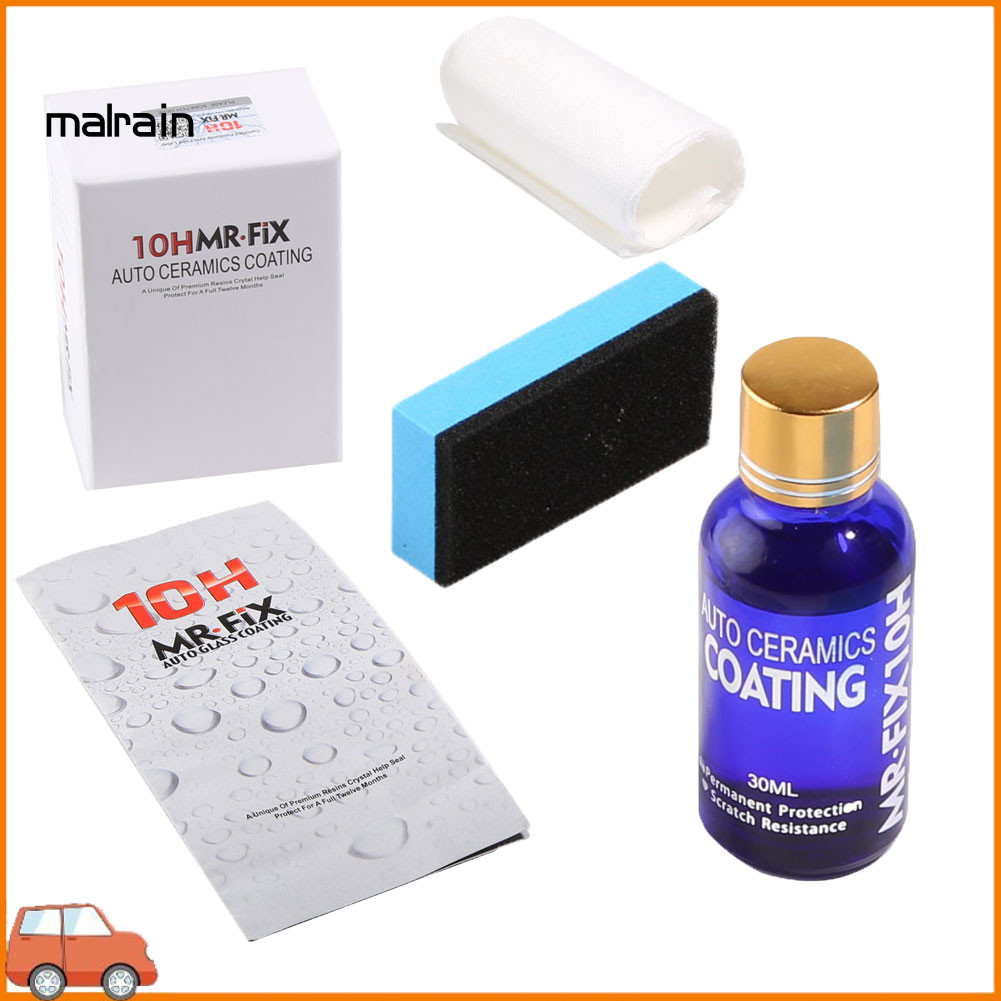 [Ma] Mr Fix 10H Car Vehicle 30ML Liquid Ceramic Coat Scratch Repair Polishing Agent