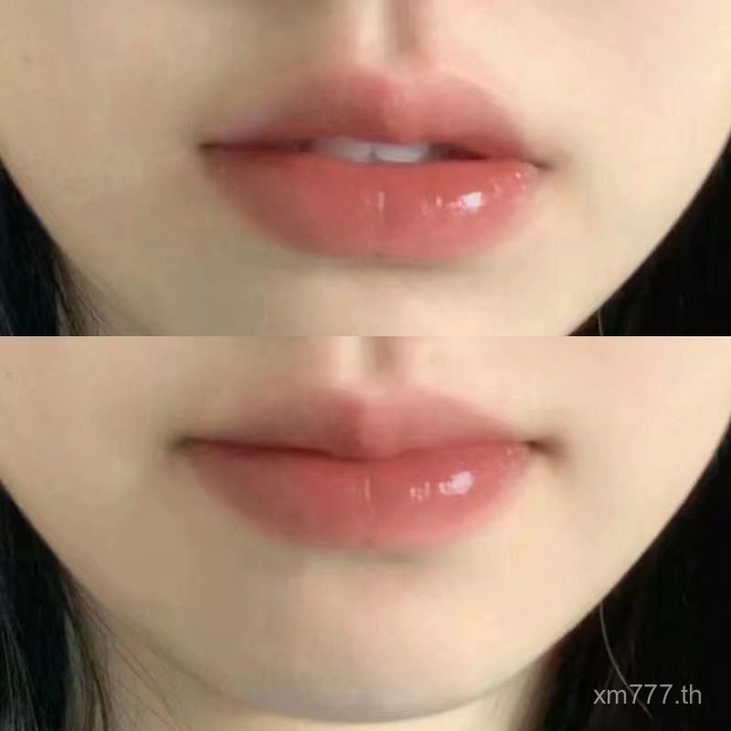 ความรู้สึกสาวแปดระดับต้นสไตล์เกาหลียอดนิยม!Lemon Guava Mirror Water Gloss ลิปสติก Moisturizing Lip G