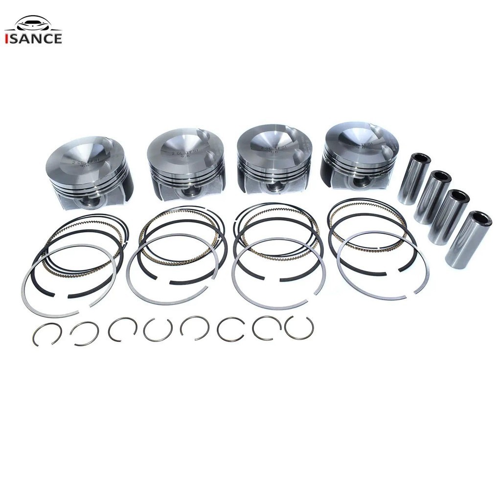 ใหม่เครื่องยนต์ลูกสูบ/แหวนชุดสําหรับ Audi A3 A4 A5 VW Passat Tiguan GTI 2.0 TSI 06H198151B,06H198151