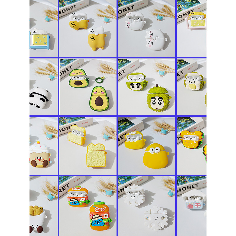 airpods 4 case เคส airpods เหมาะสําหรับ Apple airpodspro2 เคสป้องกัน airpods3 เคสป้องกันน่ารักการ์ตู