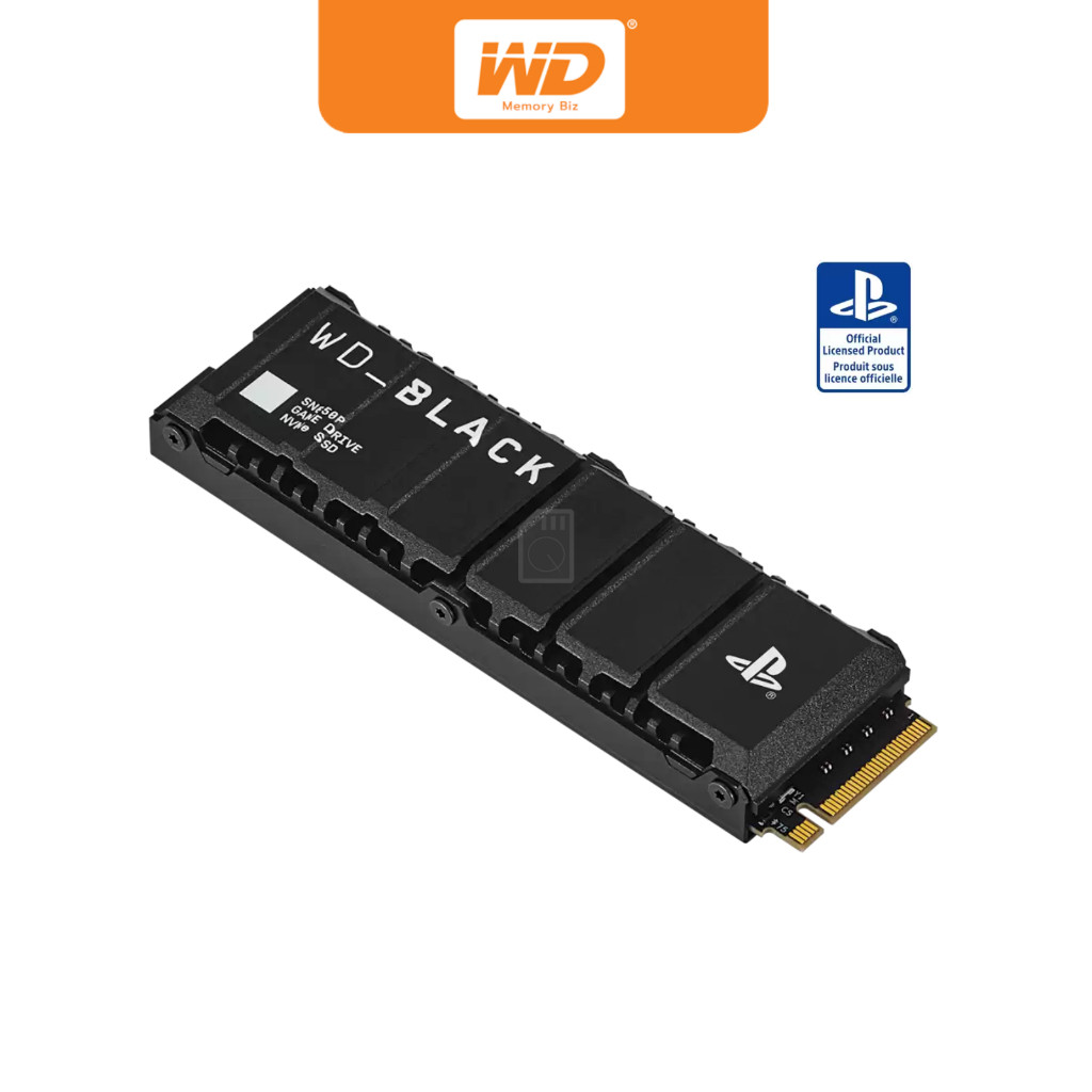 WD SSD Black SN850P 2TB M.2 2280NVMe Pcle 4x4 R 7300 : W 6600 *Heatsink* (WDBBYV0020BNC-WRSN) 5Y
