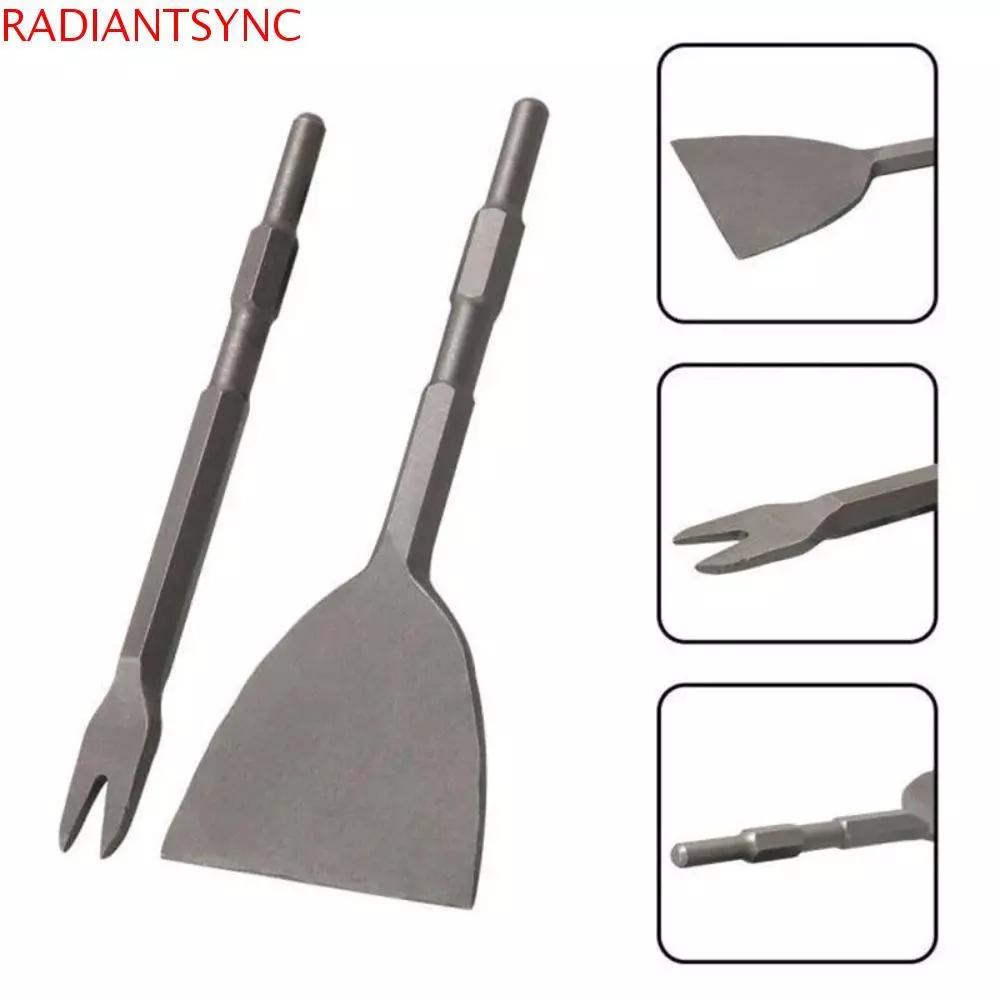 RADIANTSYNC ดอกสว่านขยับขยาย, ด้ามจับหกเหลี่ยม/สี่เหลี่ยม Heavy Duty สว่านกระแทกคอนกรีต, ค้อนไฟฟ้ามัลติฟังก์ชั่นสะดวกทนทานเครื่องมือกําจัดมอเตอร์คอนกรีต