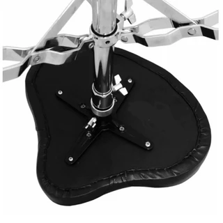 Drum chair นั่งสบาย เบาะทรงสามเหลี่ยมอานม้า เก้าอี้กลอง อานม้า เบาะใหญ่ เก้าอี้ รุ่นเก้าอี้กลองขาโลหะชุปโครเมียม