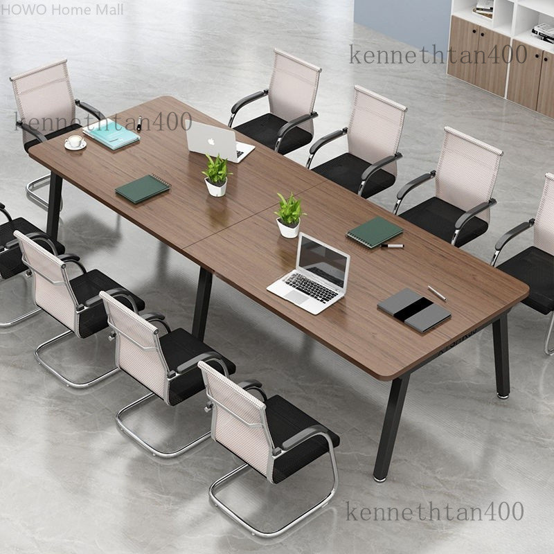 European negotiation table, conference table, thick office desk, training table, long table/conferen