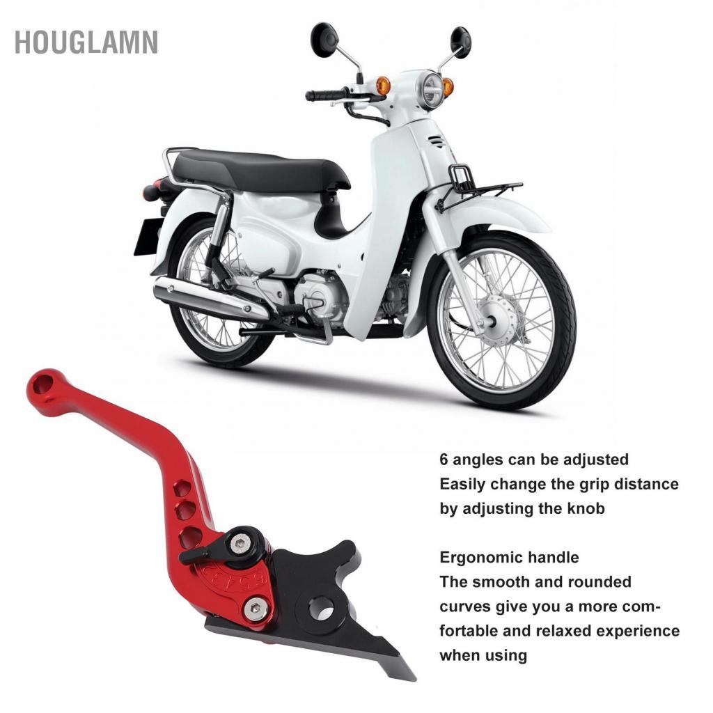 Houglamn Aramox มือเบรคแบบพับได้อะลูมิเนียม CNC สำหรับ DAX125 ST125 CT125 Cub ติดตั้งง่าย การออกแบบตามหลักสรีรศาสตร์พร้อมอโนไดซ์และความทนทาน (สีดำ) Aramoxoercy067x8-11 - รูปที่ 7