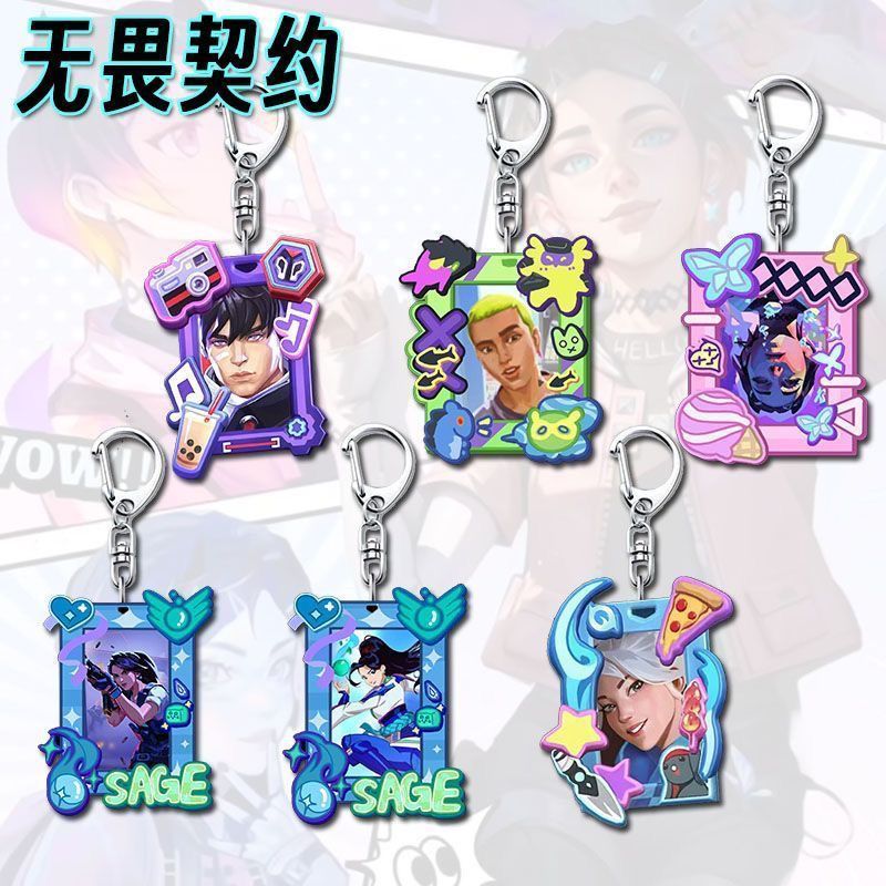 VALORANT VCT 无mportize แหวนในห้องน้ํา Jett Raze Neon Rayna Sage Gekko