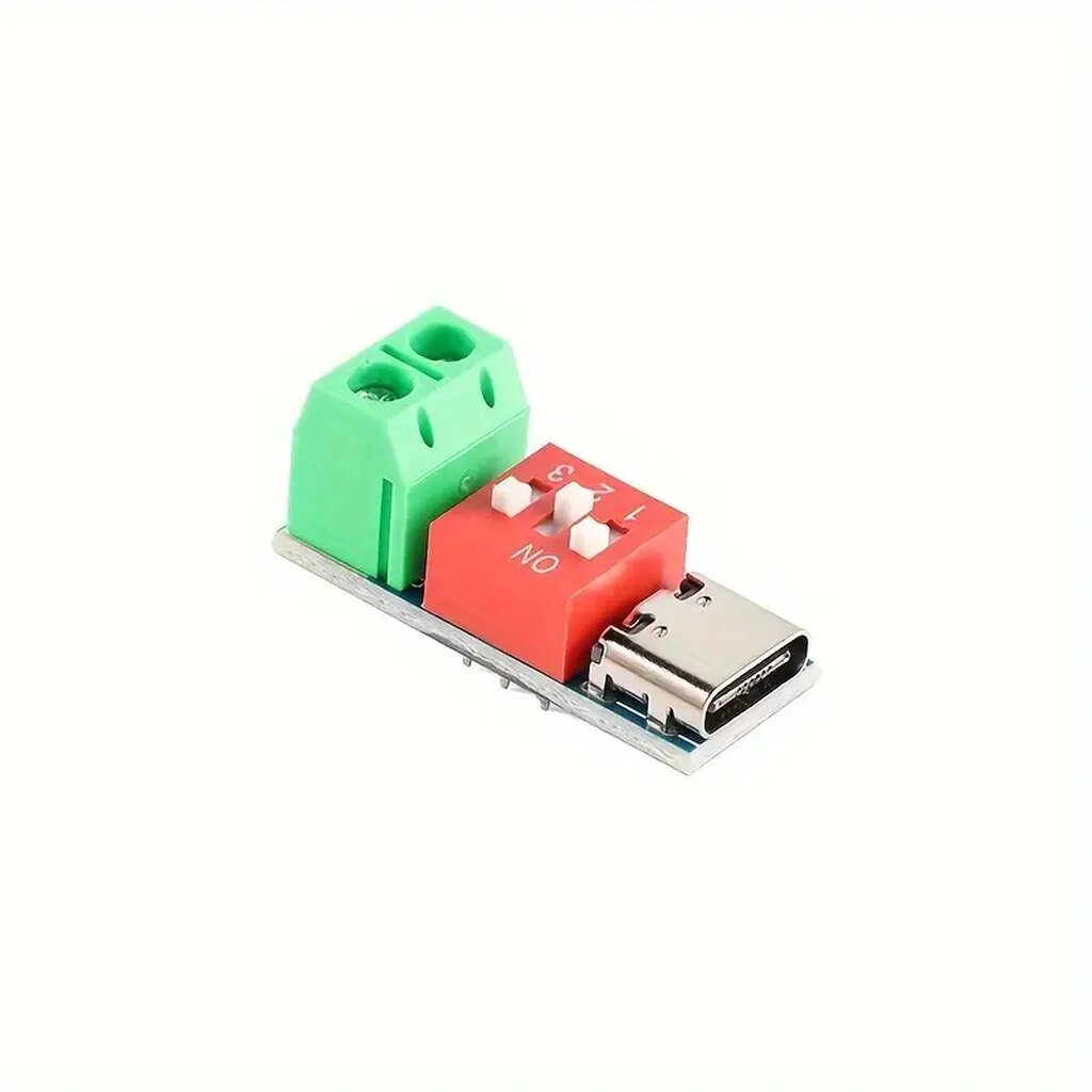 PDSink Power Delivery Decoy PD Fast Charging Test Board บอร์ดปรับแรงดันไฟฟ้า สำหรับทดสอบและจำลองระบบชาร์จเร็ว Power D...