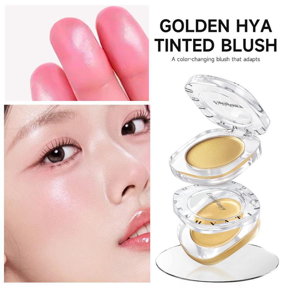 Moisturizing Multi-use Cream Golden Color-changing Cheek Color-change Lip & Dual-use Blush T8v0